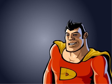 Super Dad Powerpoint Template
