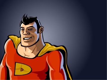 Super Dad Powerpoint Template