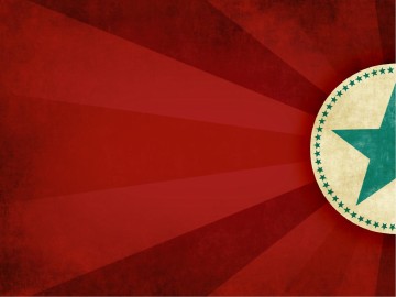 One Nation Under God Independance Day PowerPoint Template
