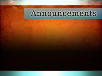 Holy Spirit Great Advocate Announcement Slide