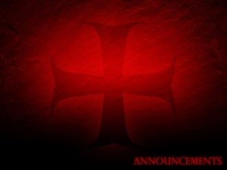 Power Of The Spirit Announcment Background