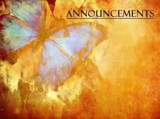Eternal Hope Church Announcement  Background