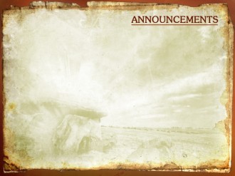 Resurrection Easter Church Announcement Backgrounds