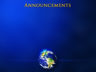 Lord Of Lords Church Announcement Background