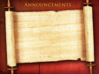 Messianic Announcement Background Slide