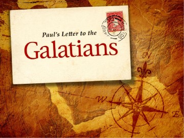 Letter To The Galatians powerPoint Template