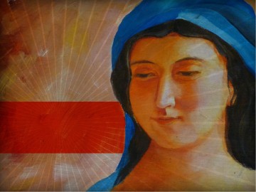 Mary Mother of Jesus Bible Women Of Faith PowerPoint Template