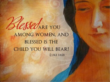 Mary Mother of Jesus Bible Women Of Faith PowerPoint Template
