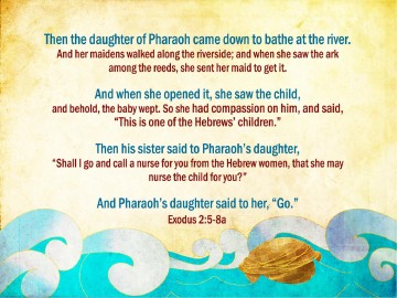 Miriam Sister of Moses Woman Of Faith PowerPoint Template