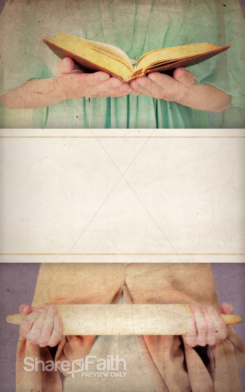 Serve And Worship Bulletin Cover