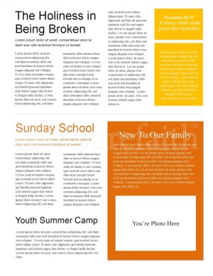 Arms Of Worship Church Newsletter