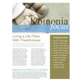 Hand In Hand Church Church Newsletter