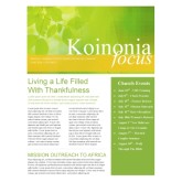 Leaves Of Green Church Newsletter