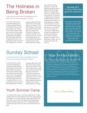 Jesus On The Cross Church Newsletter