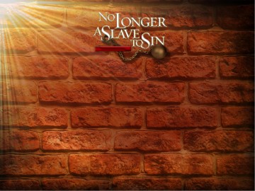 No Longer A Slave PowerPoint Template
