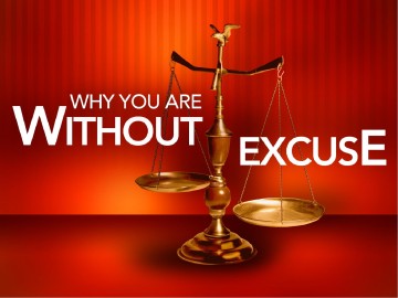 Without Excuse PowerPoint Sermon Template