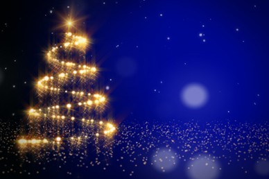 Christmas Tree Lights Church video Loop | Clover Media