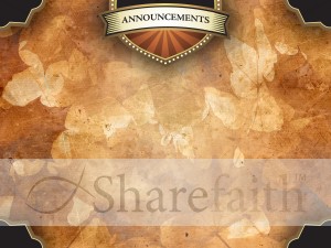 Fall Shield Announcment Background Slide