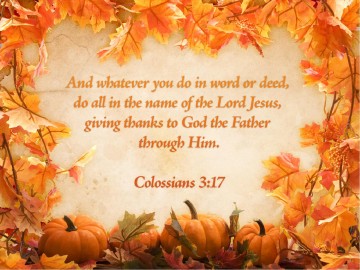 Happy Harvest Sermon PowerPoint