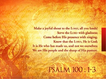 Splendor Of The Lord Sermon PowerPoint