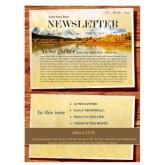 Mountain Scene Church Newsletter