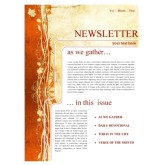 As We Gather Church Newsletter