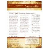 Fall Newsletter Design