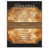 Autumn Church Newsletter Design