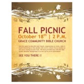 Fall Picnic Chruch Flyer