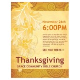 Thanksgiving Church Flyer