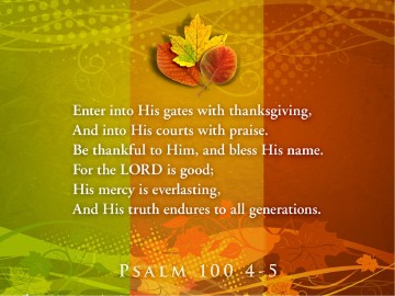 Happy Thanksgiving PowerPoint