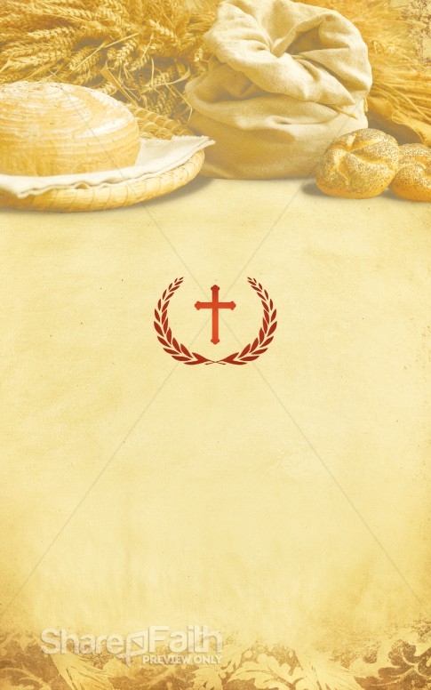 Harvest Cross Bulletin Cover
