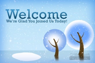Winter Welcome Video Loop