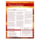 Fall Leaves Church Newsletter