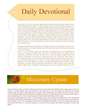 Newsletter Design For Fall