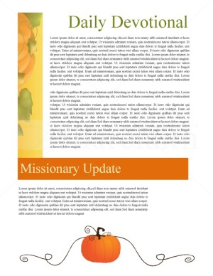 Harvest Time Church Newsletter