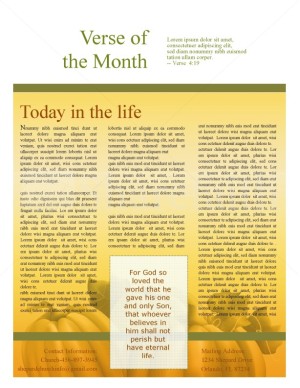 Harvest Time Church Newsletter