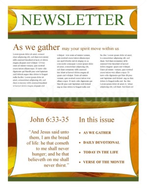 Fall+Letter+Template Fall Newsletter Template Design Template | Newsletter Templates