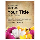Womens Retreat Church Event Flyer