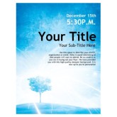 Blue Sky Church Poster