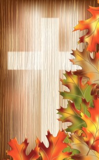 Autumn Cross Bulletin Cover