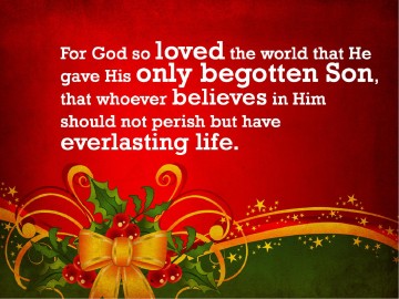 The Message Of Christmas PowerPoint