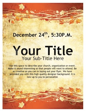 Free Event Flyer Templates Microsoft Word