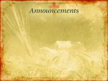 Thanksgiving Harvest Sermon PowerPoint