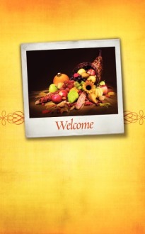 First Thanksgiving Bulletin Cover