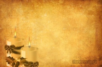 Christmas Candles Video Background