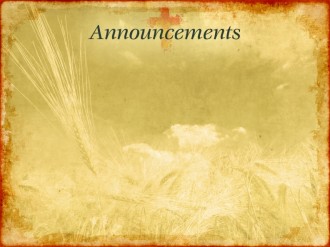 Thanksgathering Announcement Slide