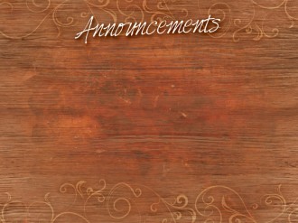 Story Of Thanksgiving Announcement Screen