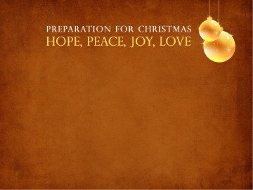 Advent Sermon PowerPoint