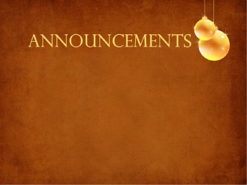 Advent Sermon PowerPoint